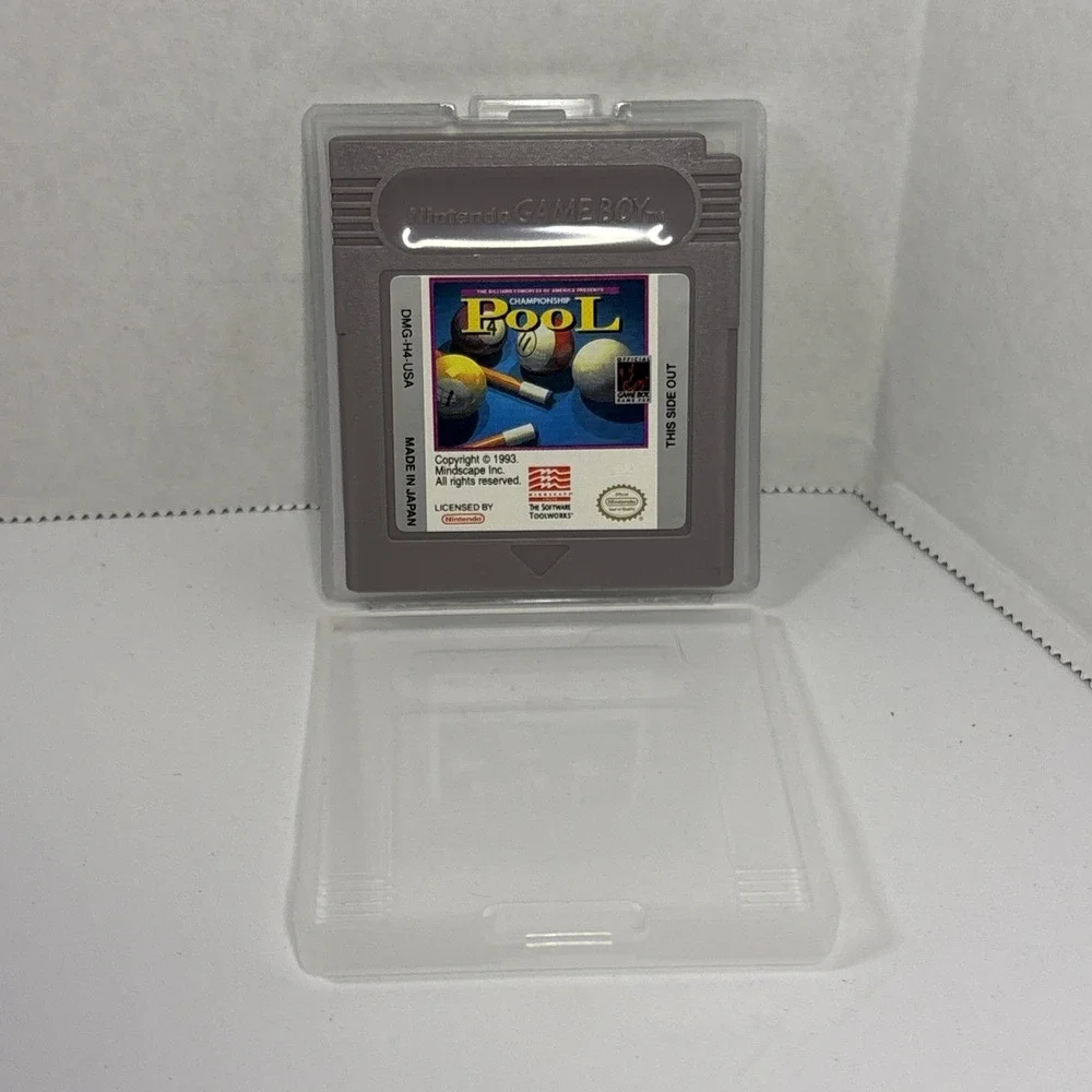 Championship Pool Nintendo Game Boy DMG-H4-USA Billiards Video Game Cartridge